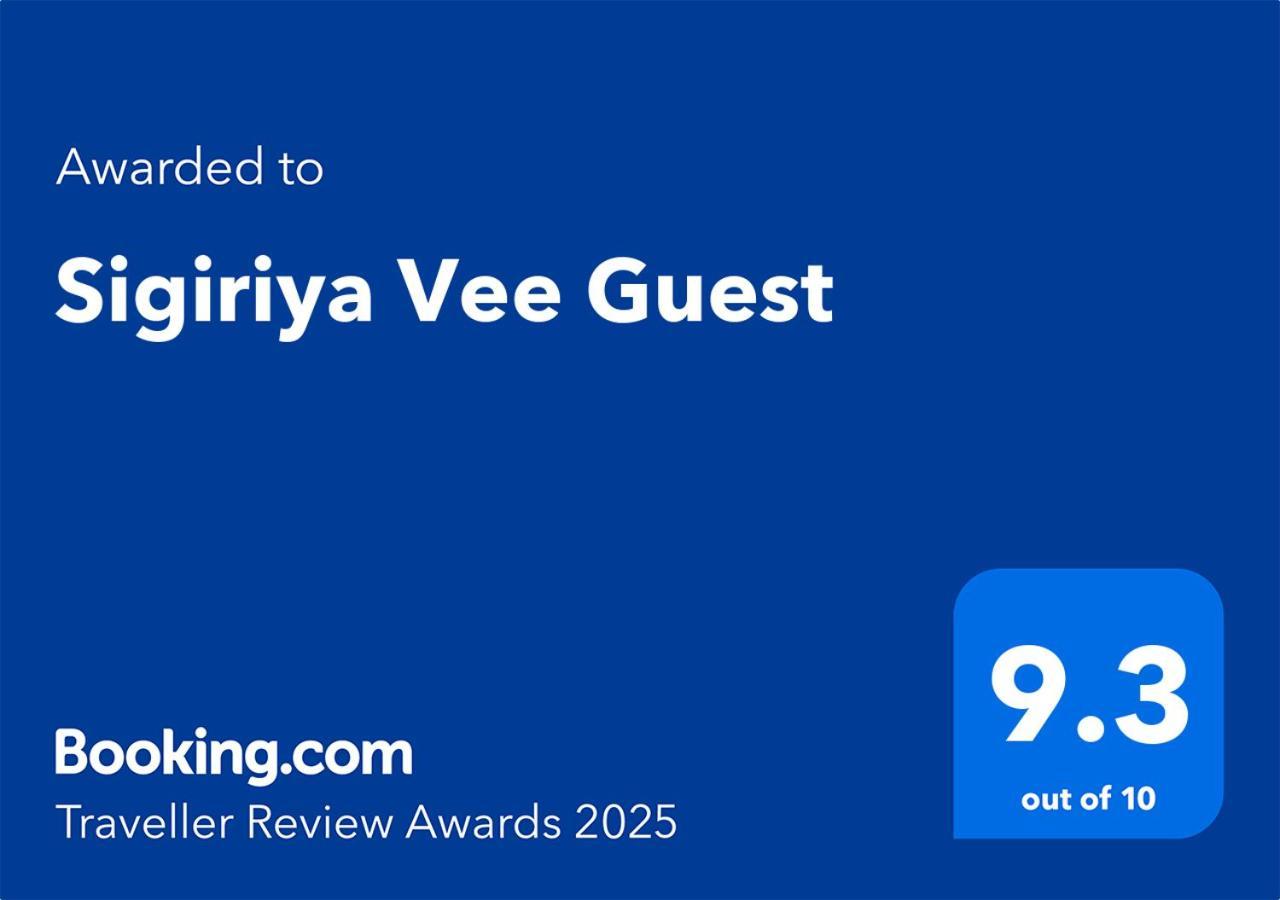 Apartmán Sigiriya Vee Guest Exteriér fotografie